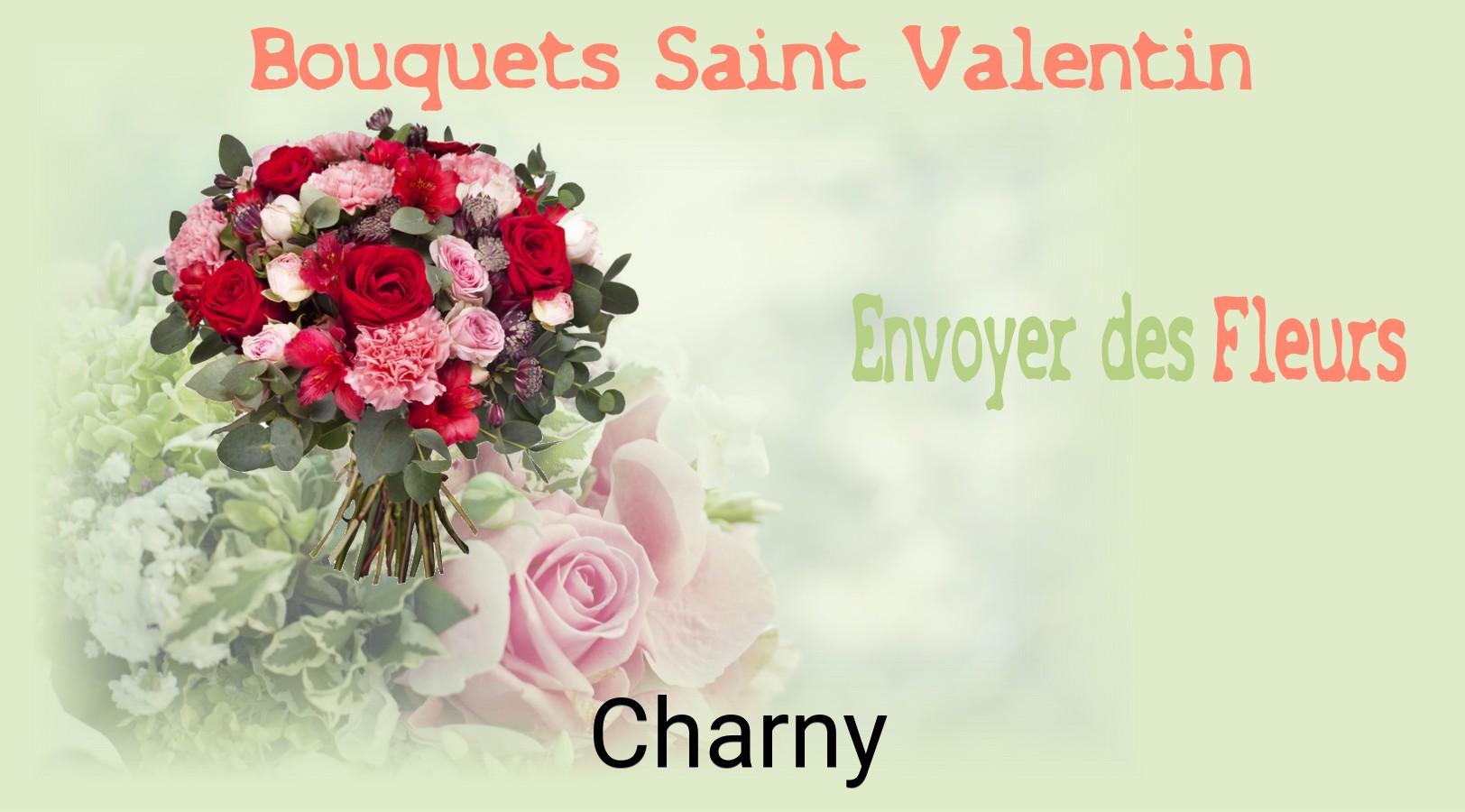 Roses de Saint-Valentin livrées à Charny